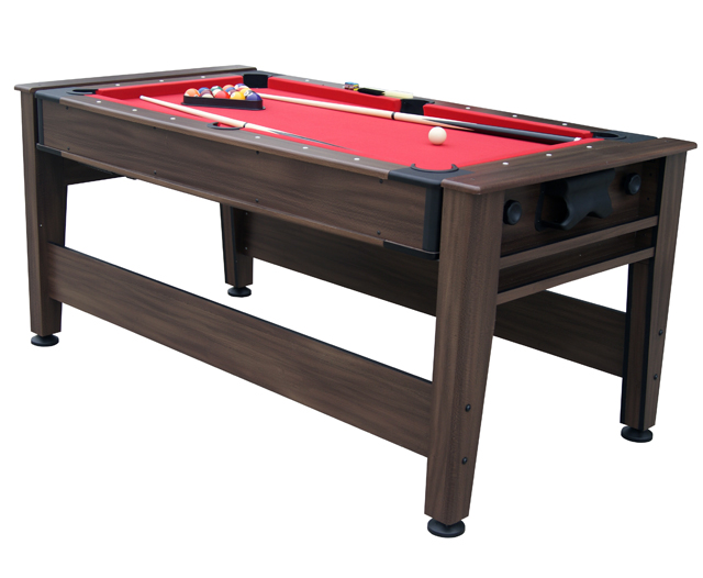 Walker & Simpson Petroni 6ft Combo Pool and Hockey Table in Mahogany
