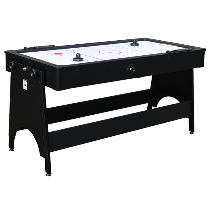 Walker & Simpson 2 in 1 Air Hockey & Pool Combo Table in Black