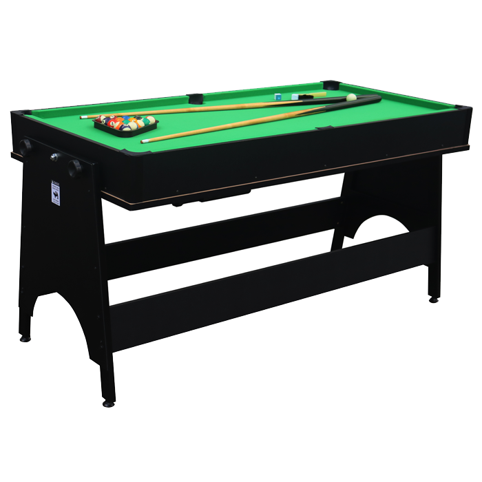 Walker & Simpson 2 in 1 Air Hockey & Pool Combo Table in Black