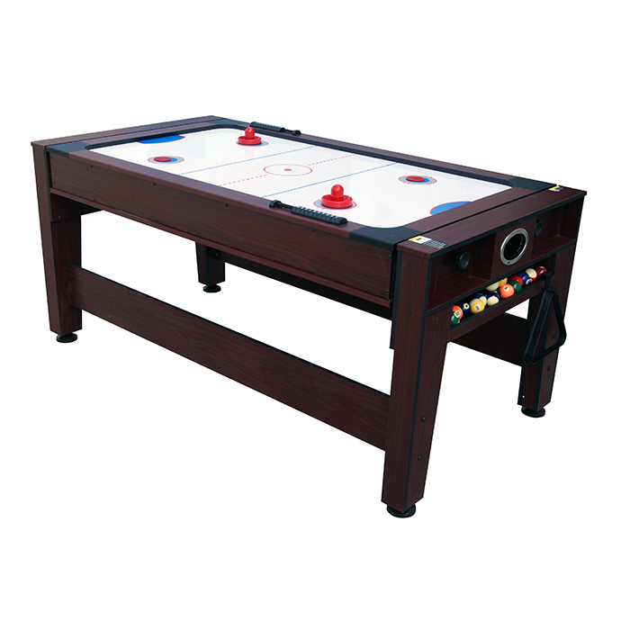 Walker & Simpson Petroni 6ft Combo Pool and Hockey Table in Mahogany