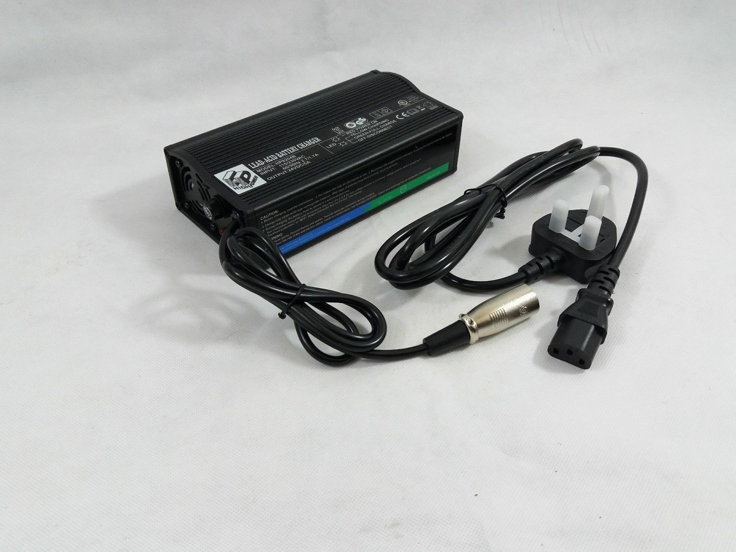Hillman Golf High Power 24V 5A Golf Buggy Charger Mobility Scooter XLR Connector - Image 2