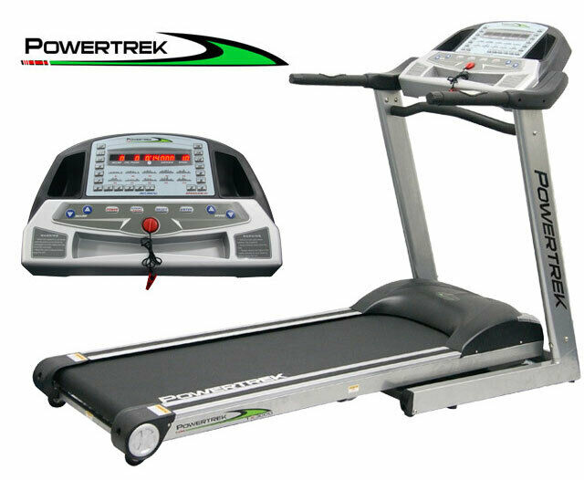 Powertrek Tx3000 Motorised Folding Running Treadmill