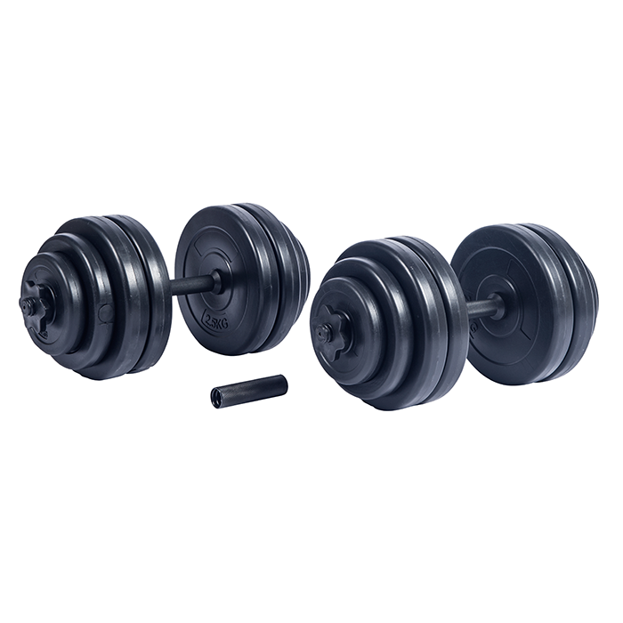 Ironman 30kg Dumbbell Set with Connecting Bar