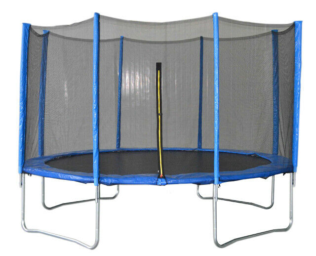 Big Air Bounce 12ft Trampoline with Safety Enclosure