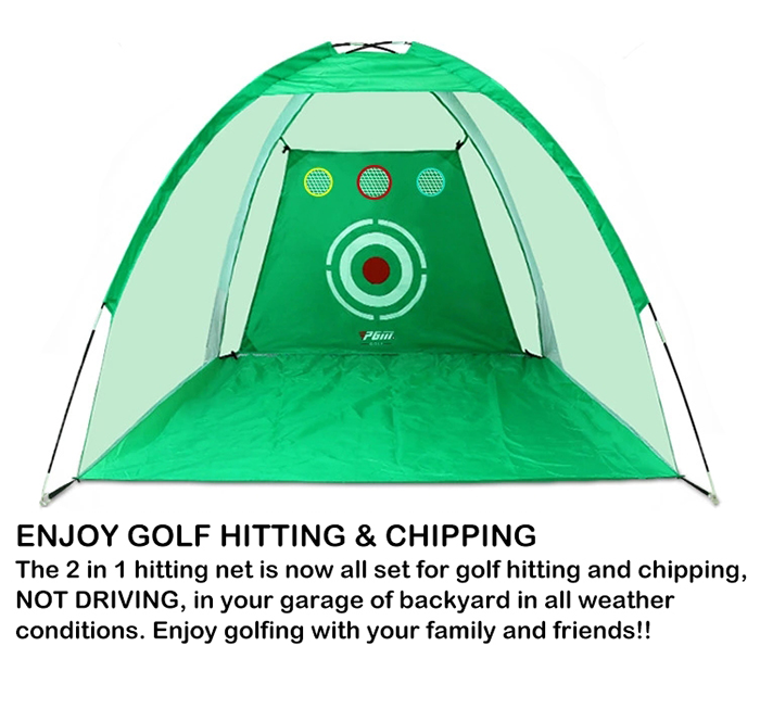 Hillman PGM 3m Deluxe Golf Practice Net Green - Image 14