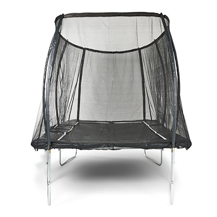 7x11ft Rectangular Trampoline with Safety Enclosure