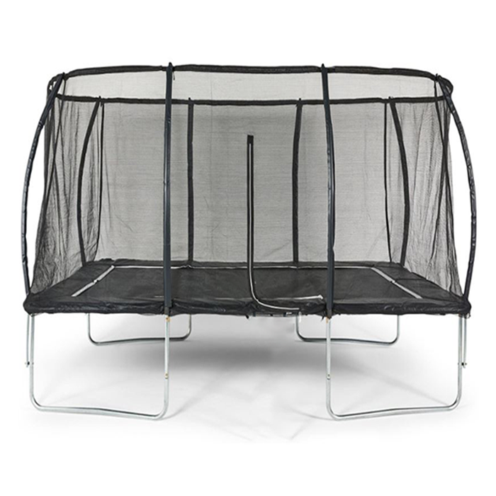 7x11ft Rectangular Trampoline with Safety Enclosure