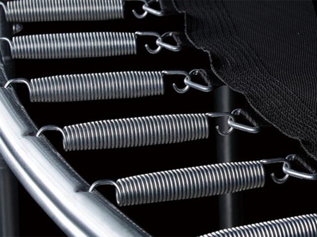 8ft Powder Coated Trampoline with Safety Enclosure