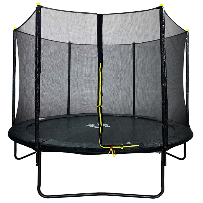 10ft Powder Coated Trampoline with Safety Enclosure