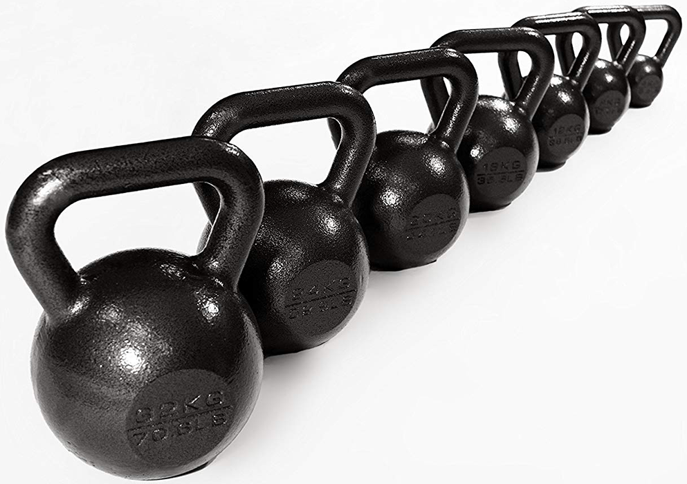 Ironman Pro 16kg Cast Iron Kettlebell