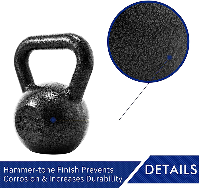 Ironman Pro 20kg Cast Iron Kettlebell