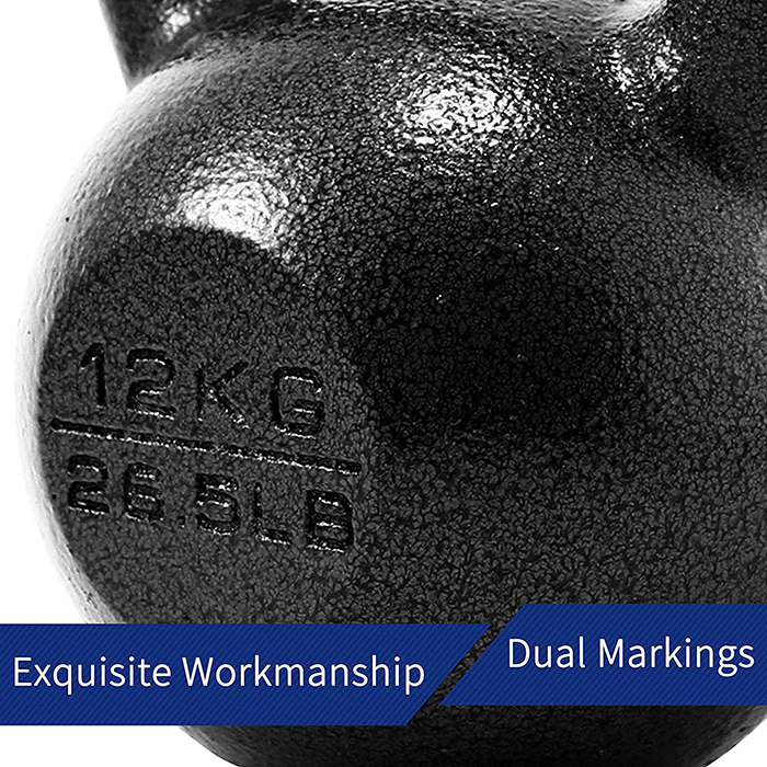 Ironman Pro 20kg Cast Iron Kettlebell