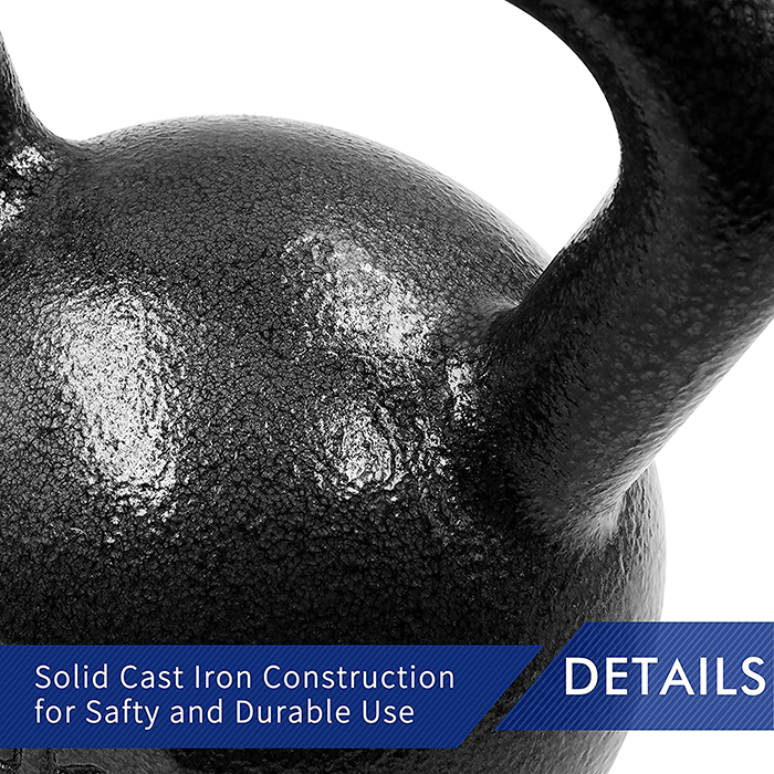 Ironman Pro 4kg Cast Iron Kettlebell