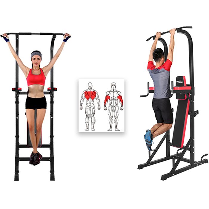 BodyTrain Power Tower and Weight Bench