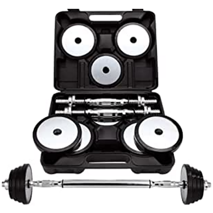 IronMan 15kg Chrome Steel Adjustable Dumbbell Sets