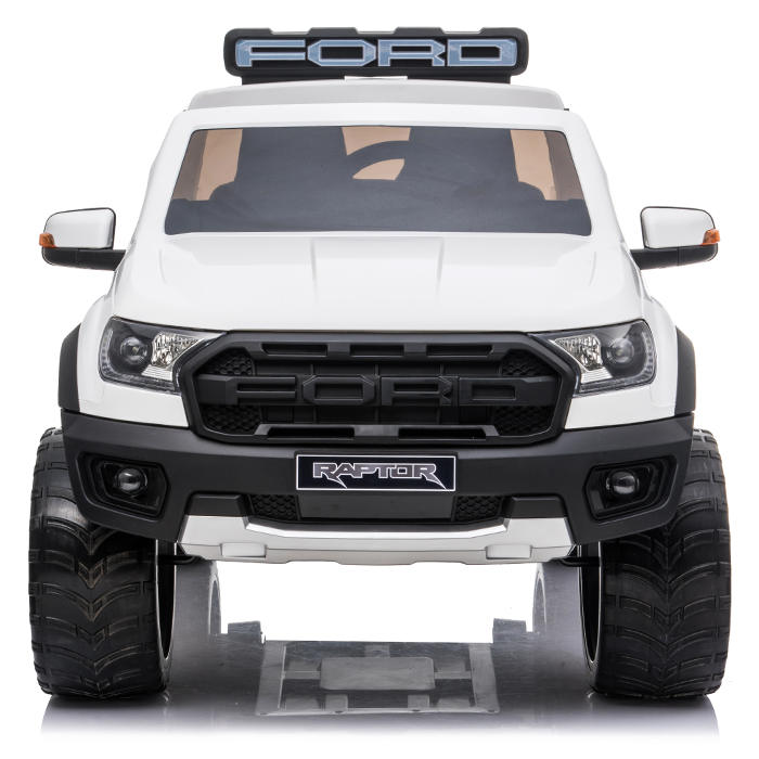 Kids Electric Ride On Ford Ranger Raptor White - Image 7
