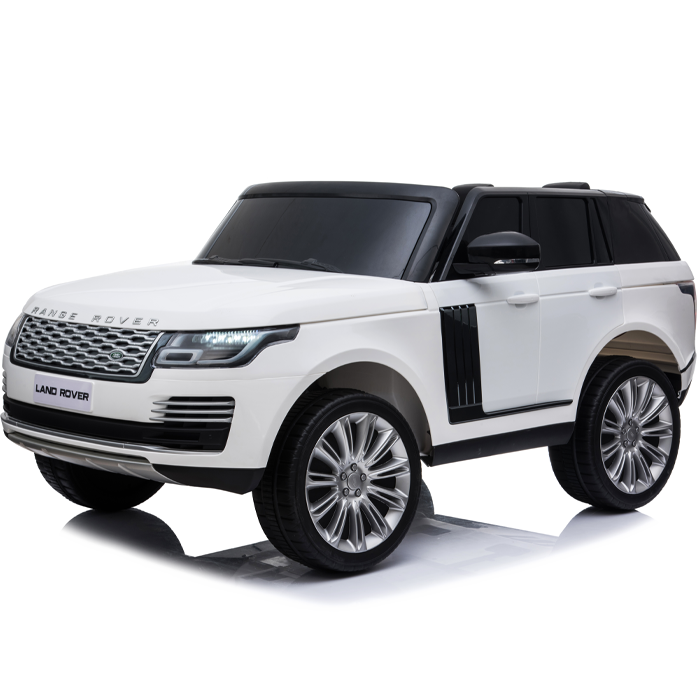Kids Electric Ride On Range Rover Vogue White - Image 3