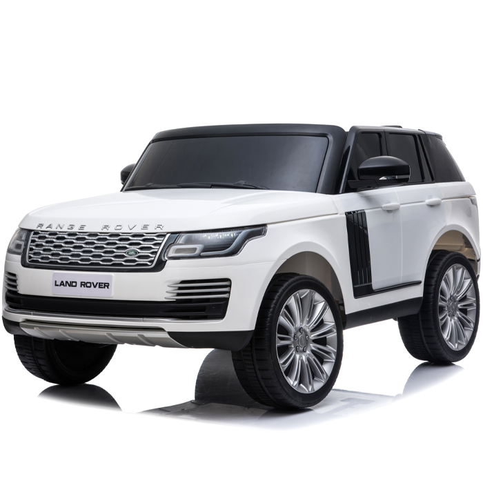 Kids Electric Ride On Range Rover Vogue White - Image 2