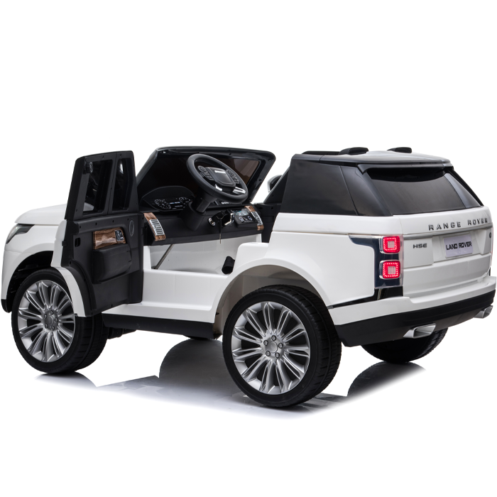 Kids Electric Ride On Range Rover Vogue White - Image 7