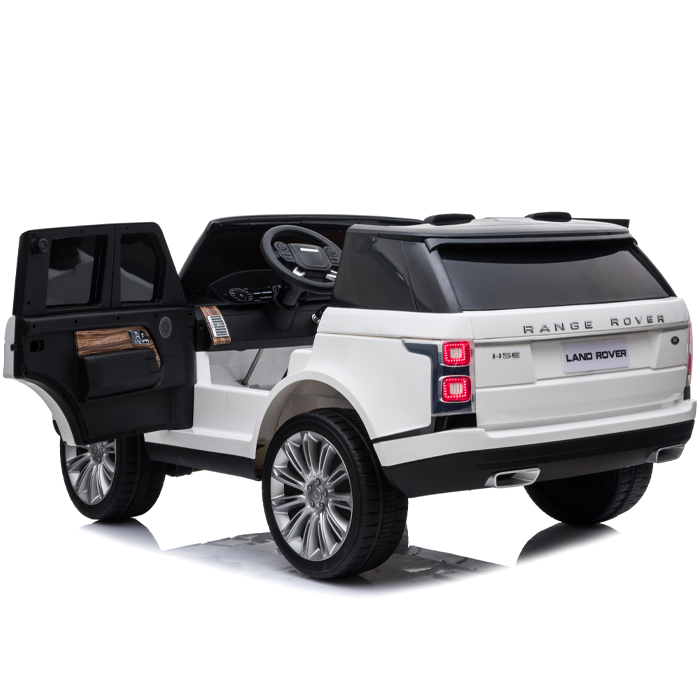 Kids Electric Ride On Range Rover Vogue White - Image 16