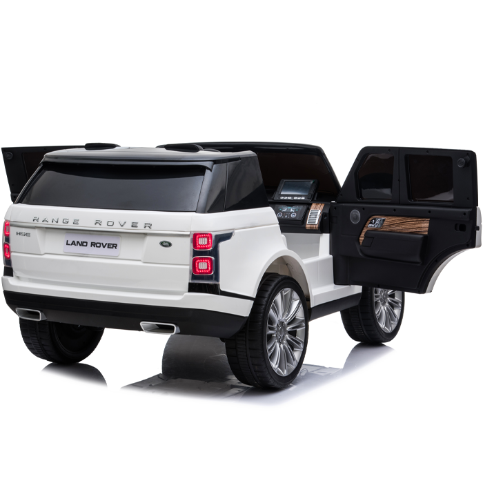 Kids Electric Ride On Range Rover Vogue White - Image 18