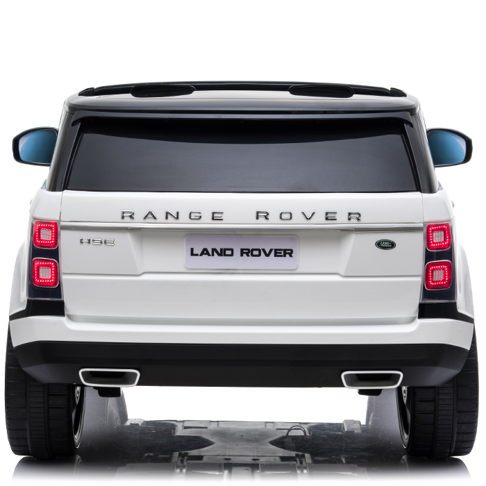 Kids Electric Ride On Range Rover Vogue White - Image 11