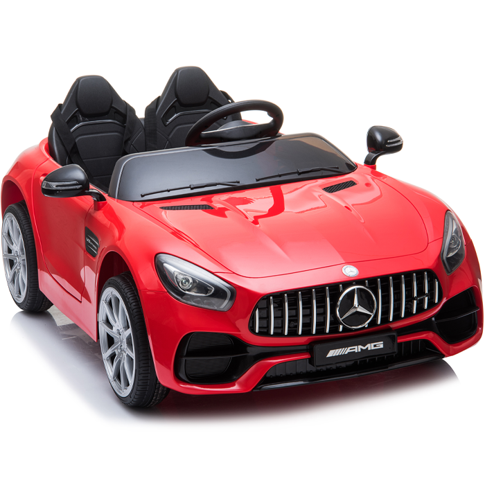 Kids Electric Car Mercedes AMG GT 12v Twin Seat - Red - Image 6