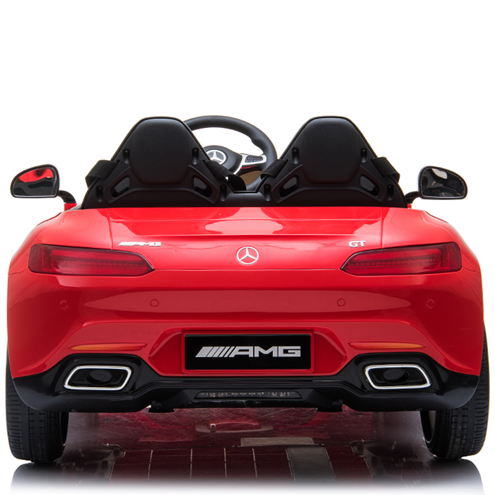 Kids Electric Car Mercedes AMG GT 12v Twin Seat - Red - Image 14