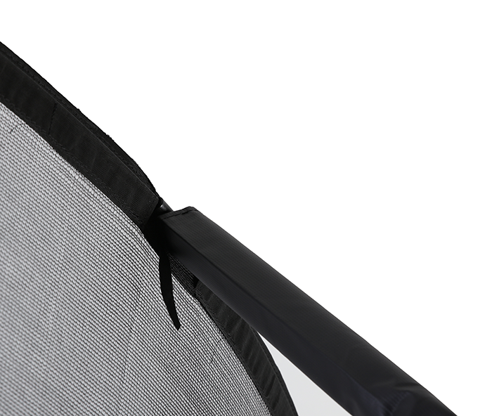 Big Air Extreme 12ft Trampoline with Safety Enclosure Black