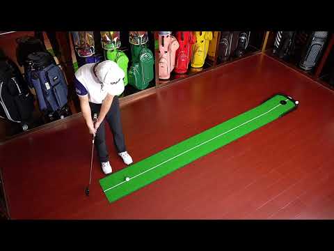 Hillman PGM 3m Golf Putting Trainer Artificial Turf with Electronic Ball Return - Image 11