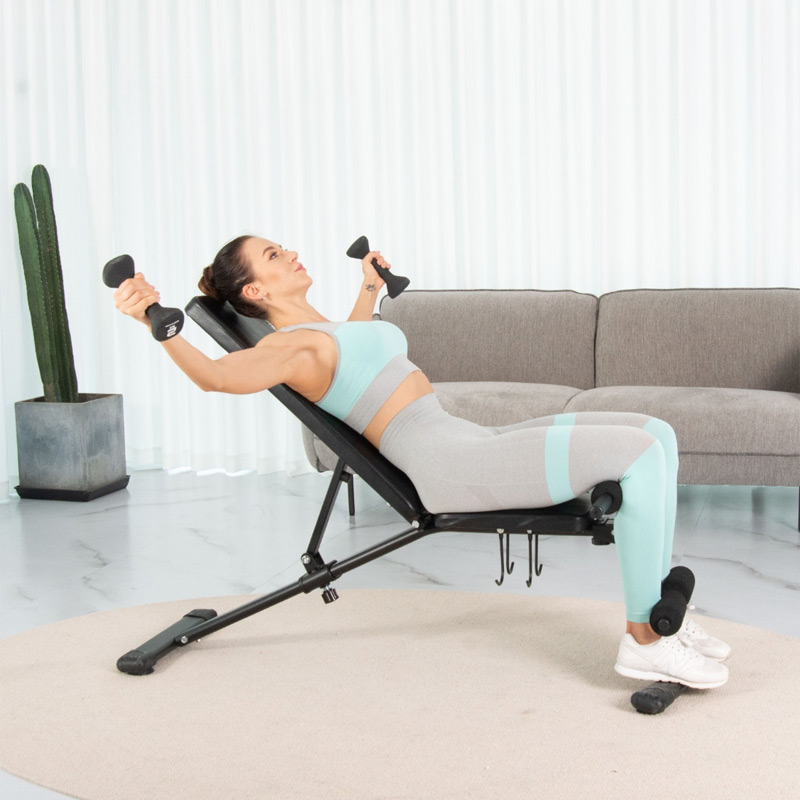 BodyTrain BodyTrain Professional Power Rack with Cable System & Foldable Adjustable Weight Bench Package