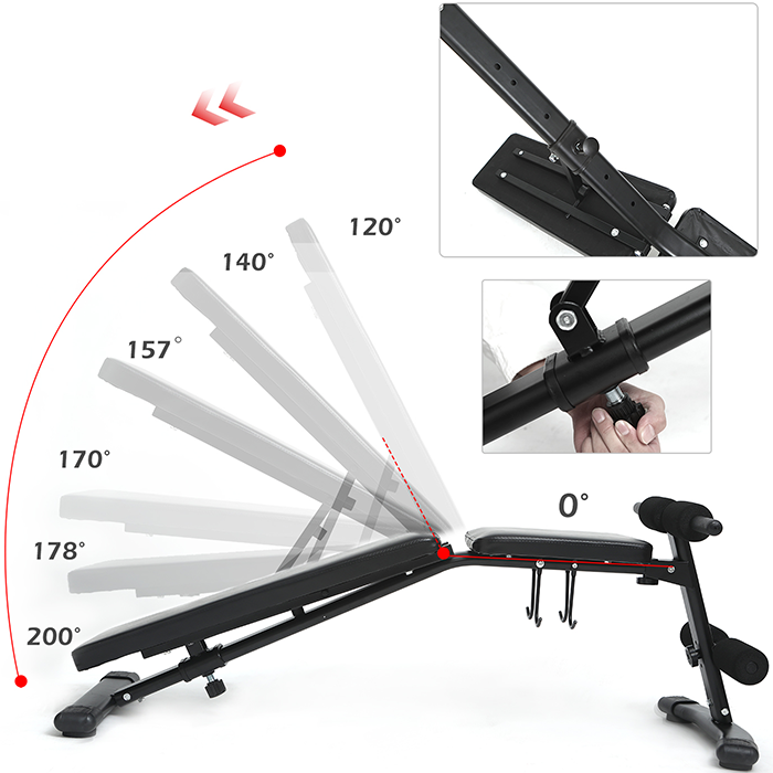 BodyTrain BodyTrain Professional Power Rack with Cable System & Foldable Adjustable Weight Bench Package
