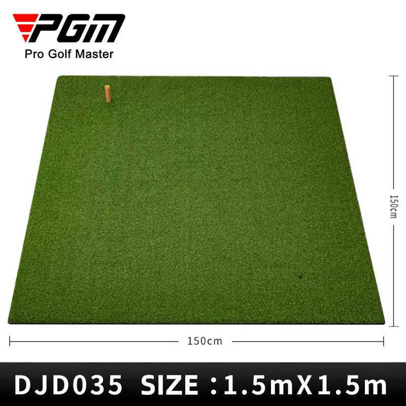 Hillman PGM 2m Heavy Duty Golf Practice Cage Deluxe Practice Mat with Tee And Ball Dispenser Package