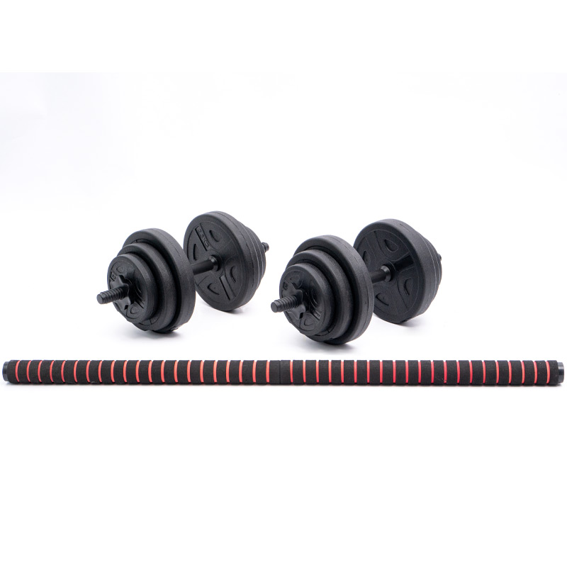 Ironman 20kg Standard Dumbbell And Barbell Set