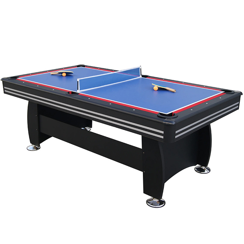 Walker and Simpson 7ft Gamesmaster 3 in 1 Deluxe in Black