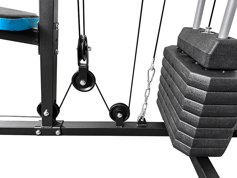 BodyTrain Single Station Home Multi Gym with 45kg Weight Stack