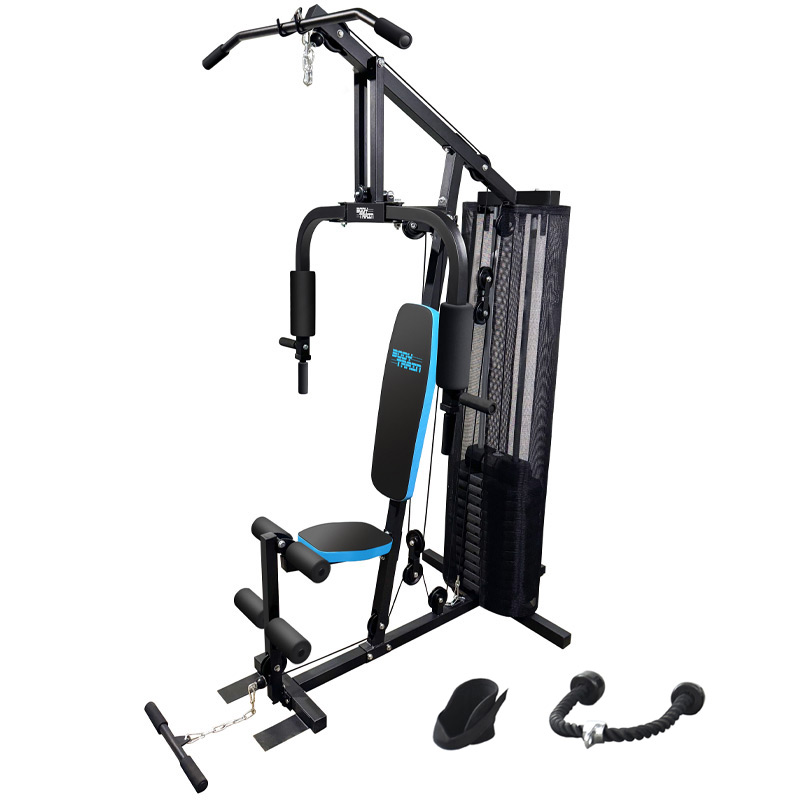 BodyTrain Advanced Single Station Home Multi Gym with 72kg Weight Stack
