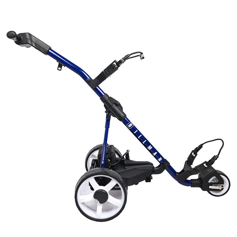Hillman Lithium Caddie Blue Electric Golf Trolley