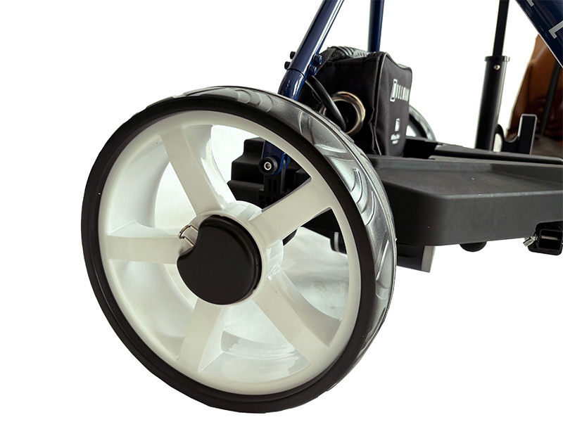 Hillman Lithium Caddie Blue Electric Golf Trolley