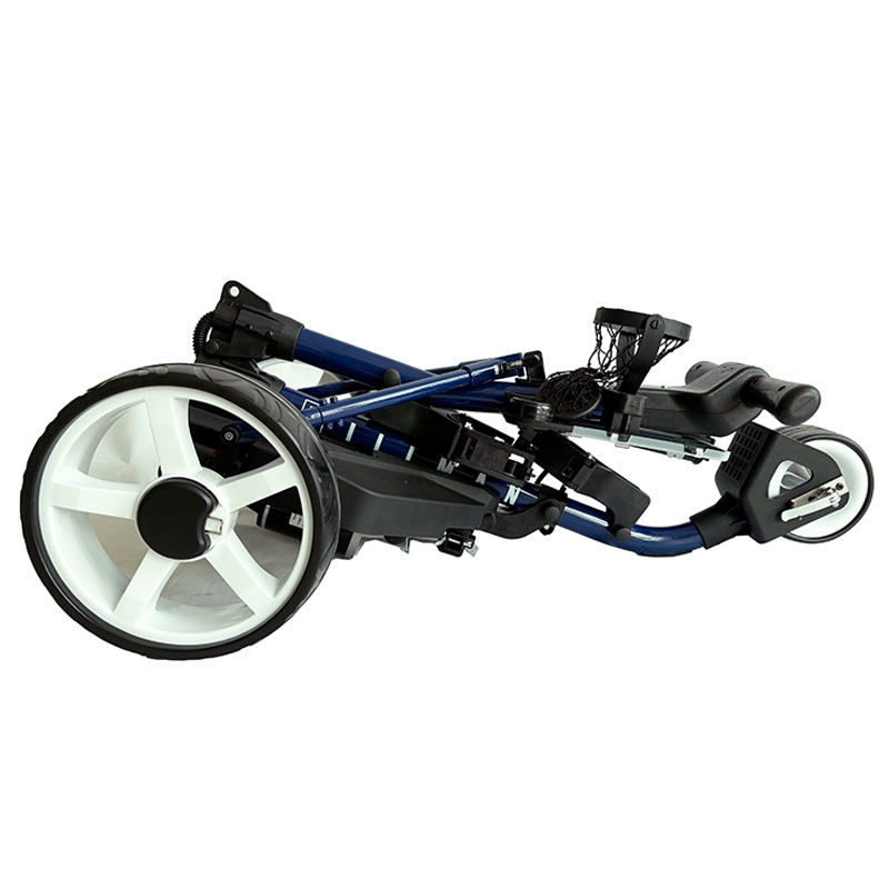 Hillman Lithium Caddie Blue Electric Golf Trolley