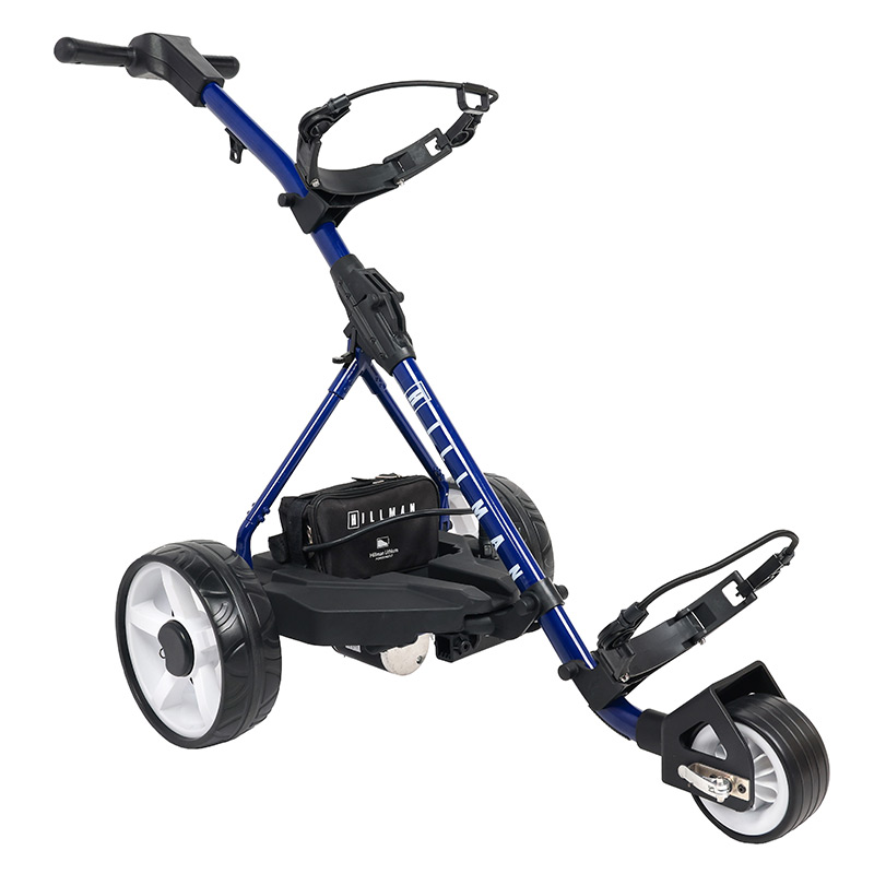 Hillman Lithium Caddie Blue Electric Golf Trolley