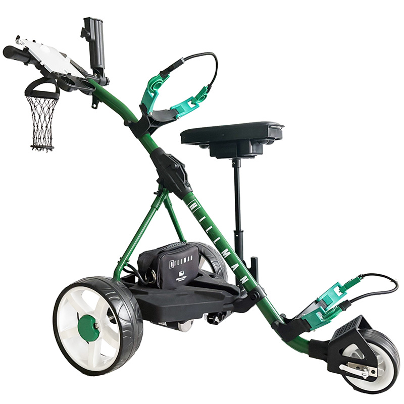 Hillman 36 Hole Lithium Electric Golf Trolley Green 