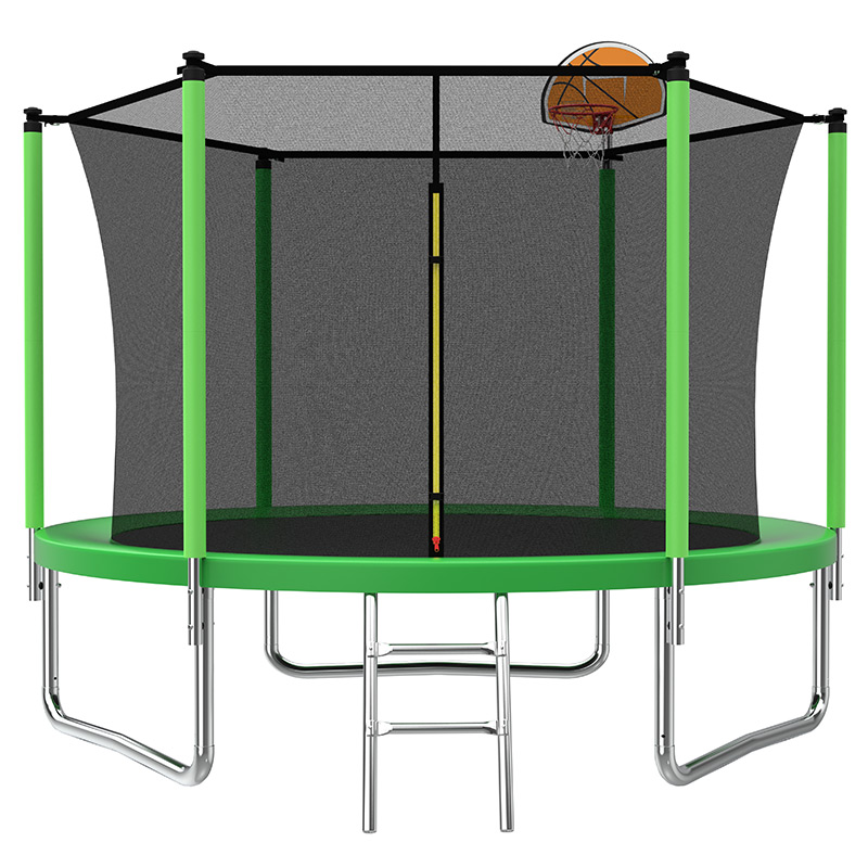 8ft Trampoline and Safety Enclosure