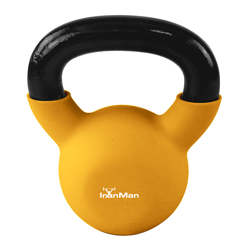 Ironman Cast Iron Coated Kettlebell Set (6kg 8kg 10kg)