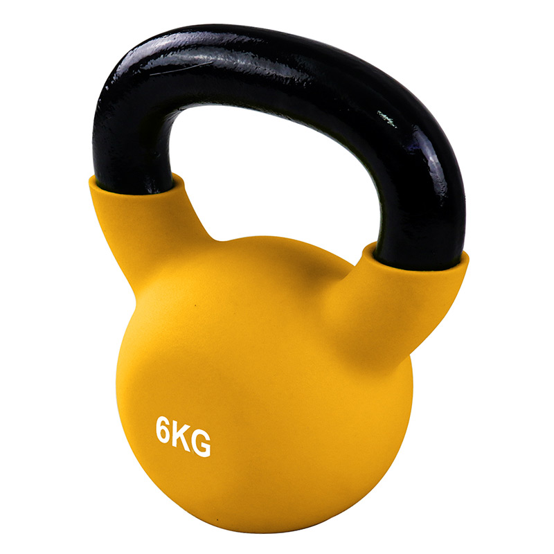 Ironman Cast Iron Coated Kettlebell Set (4kg, 6kg, 8kg)