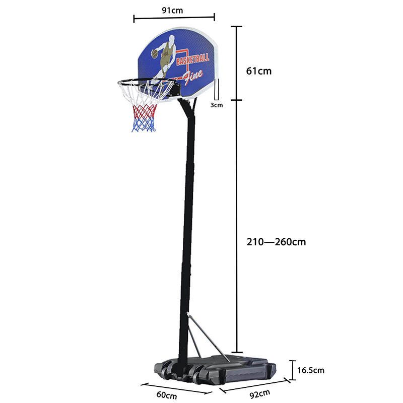 Air League HB06 Adjustable Basketball Stand - Image 7