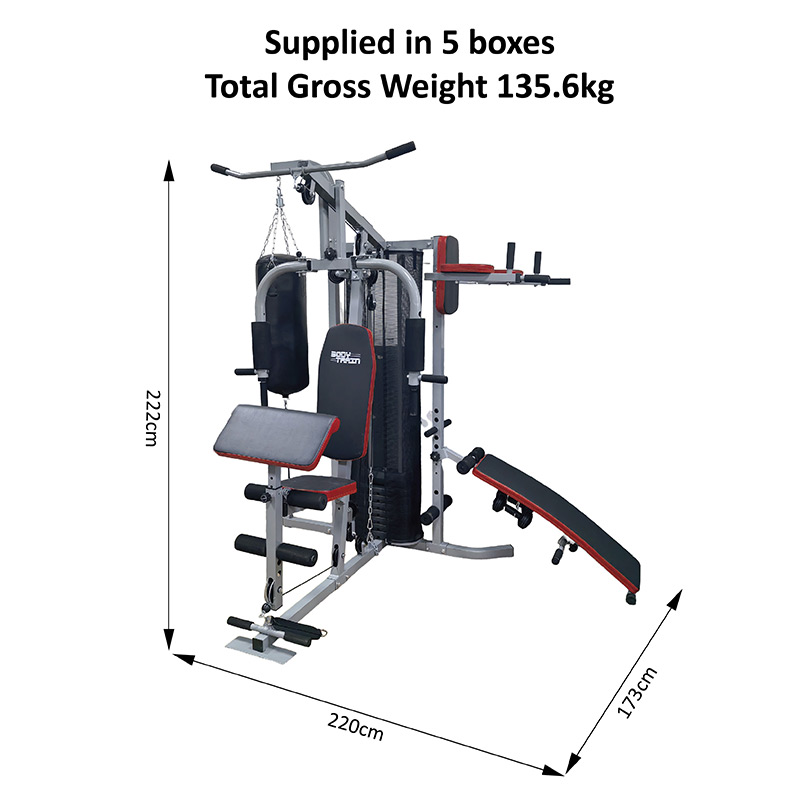 BodyTrain Home Multi Gym with Punch bag
