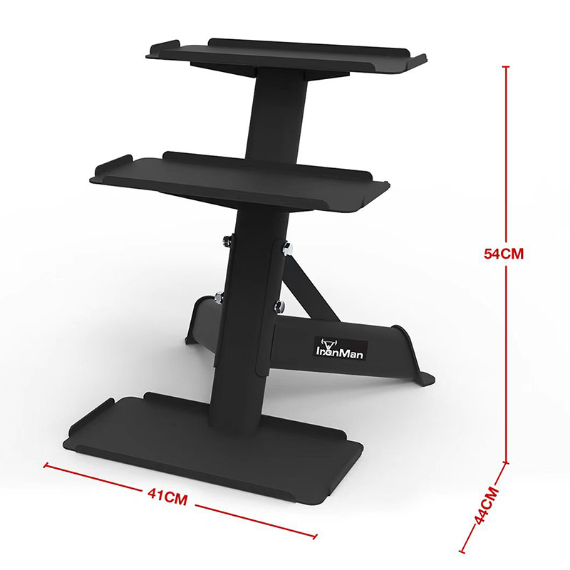IronMan Three-Tier Kettlebell Storage Rack