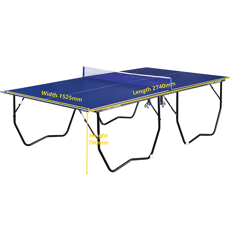 Air League Hit Indoor Table Tennis Table Blue