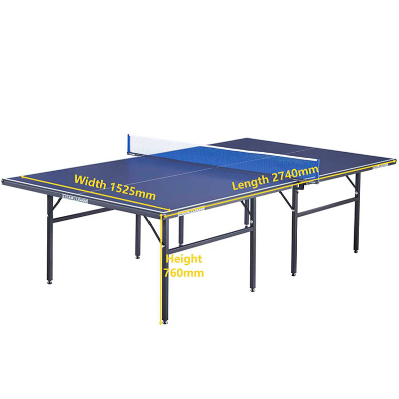 Air League Foldaway Indoor Table Tennis Table Blue